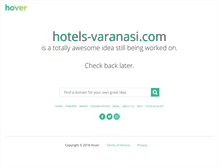 Tablet Screenshot of hotels-varanasi.com
